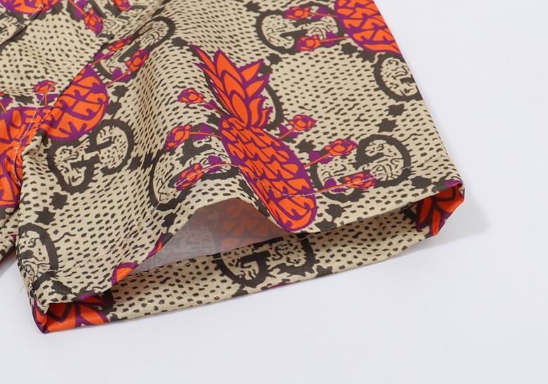 GG Pineapple Silk Print