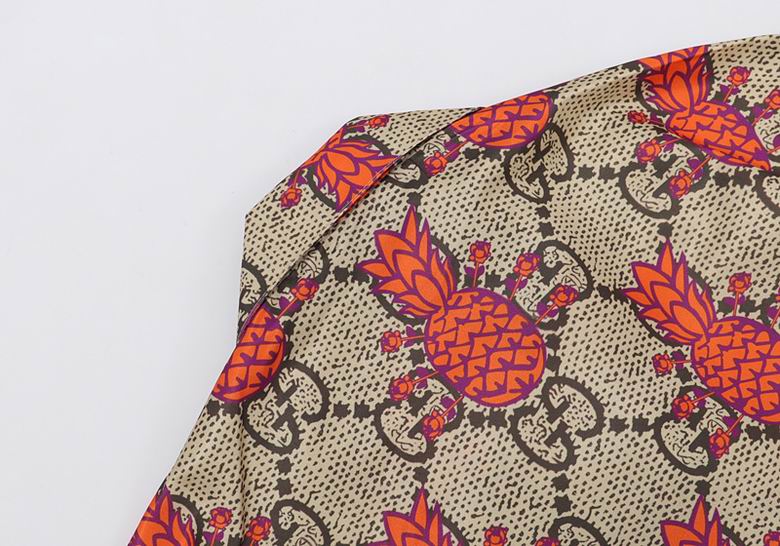 GG Pineapple Silk Print