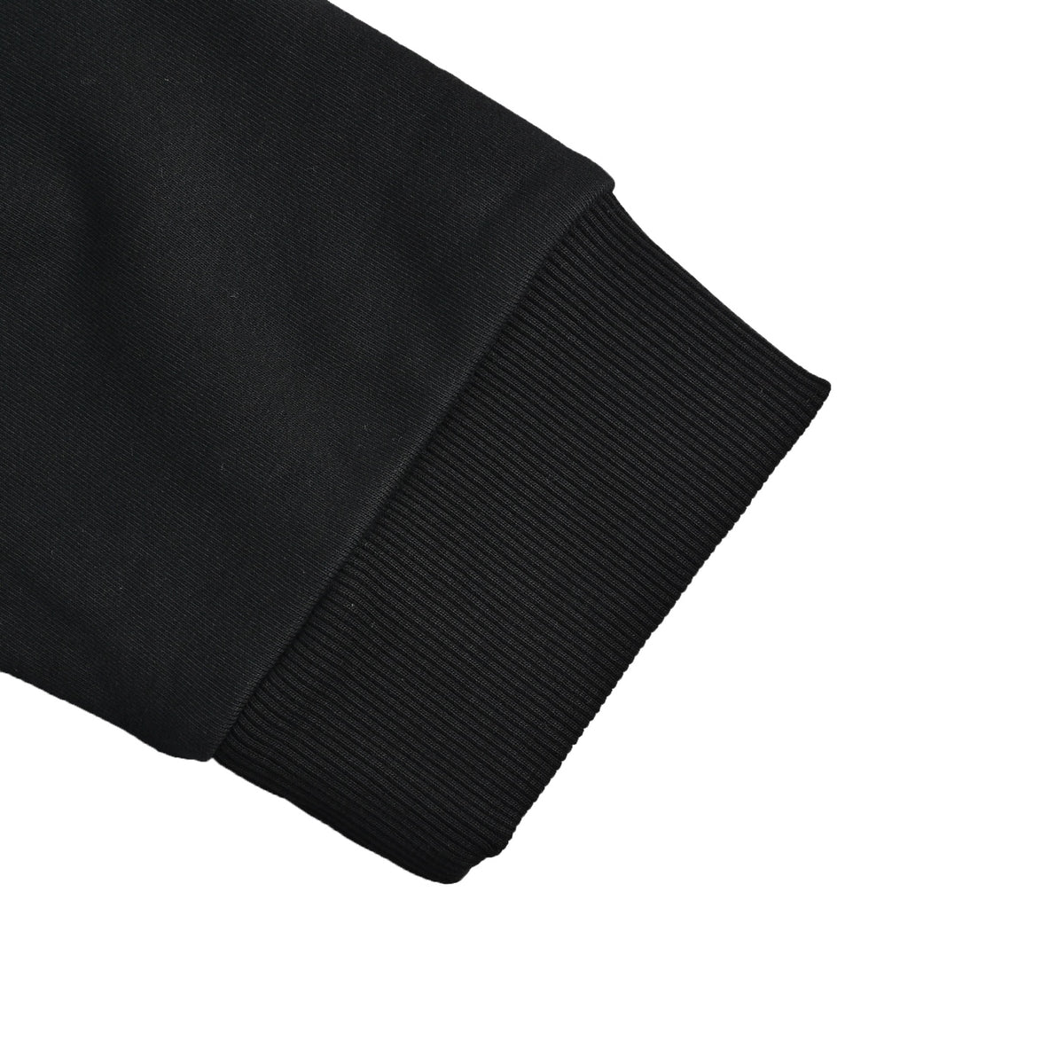 Double-Knit Full-Zip Hoodie Black