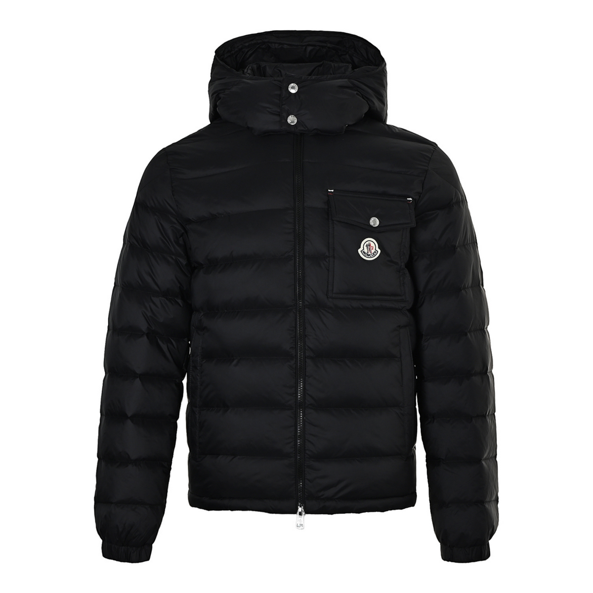 Verith Hooded Short Down Black