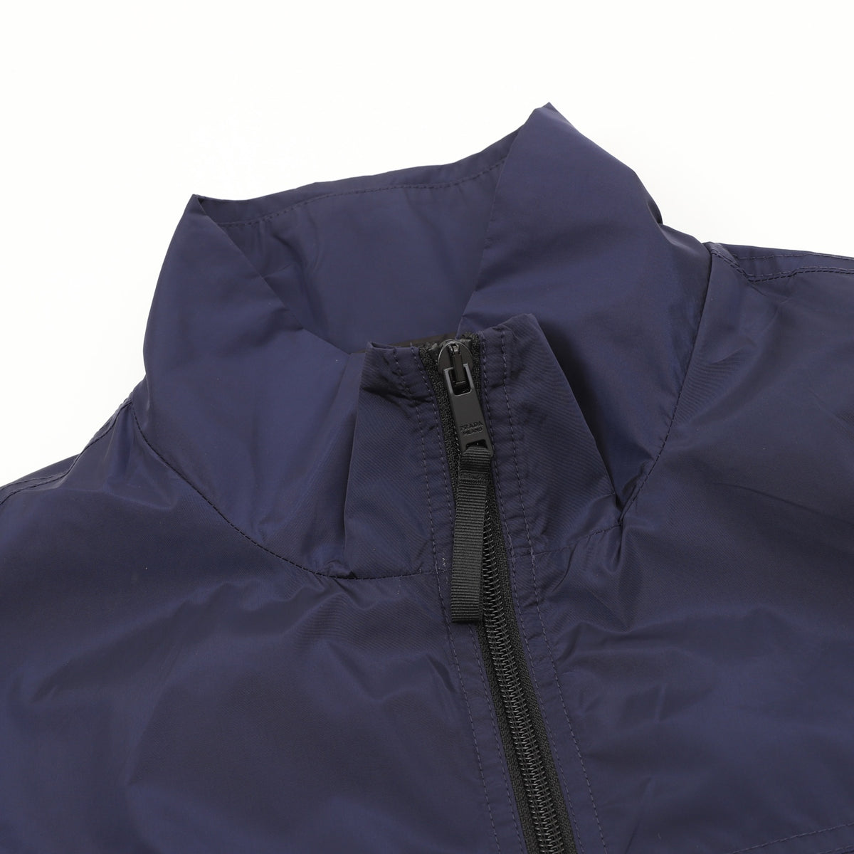Triangle Logo Windbreaker Navy Blue