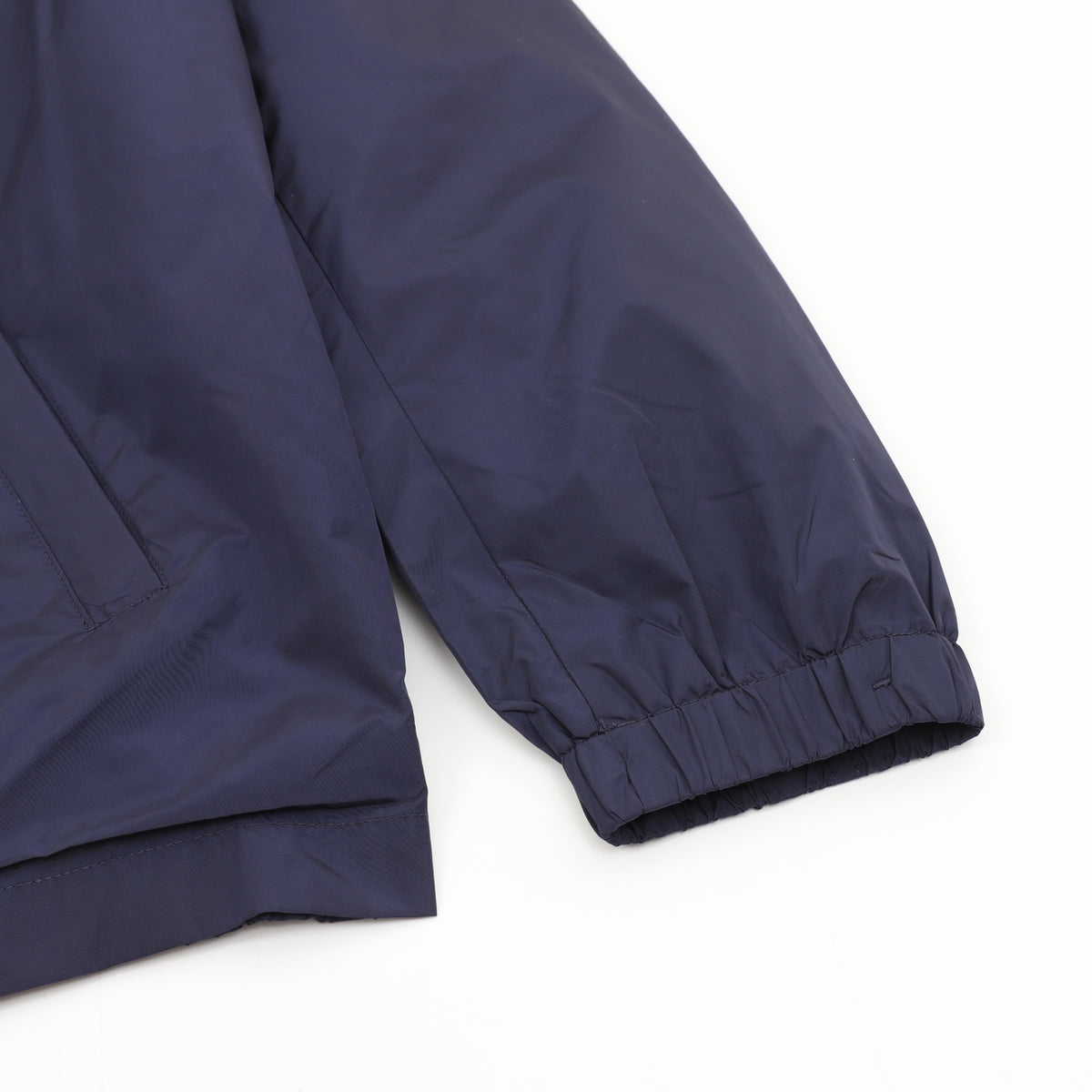 Triangle Logo Windbreaker Navy Blue