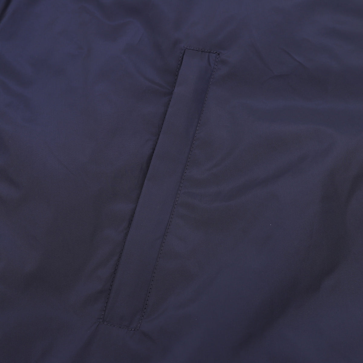 Triangle Logo Windbreaker Navy Blue