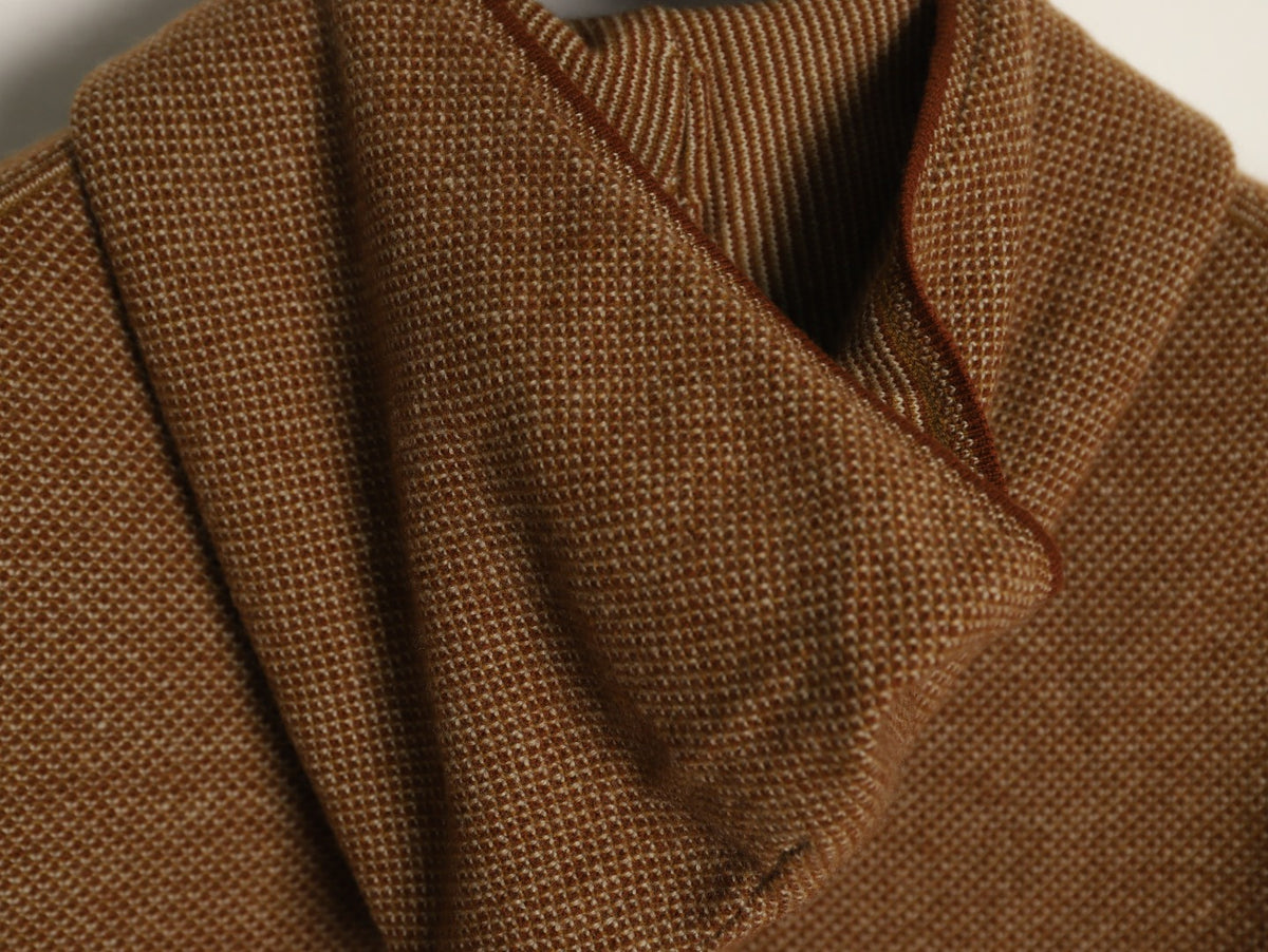 Varallo Full-Zip Hoodie Hazelnut Brown