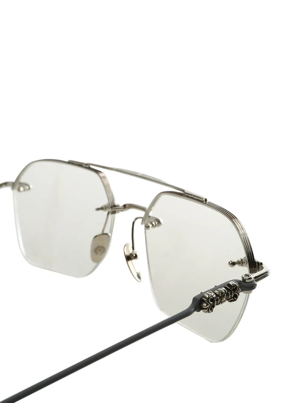 Chrome Hearts Rimless Pilot Frame Glasses