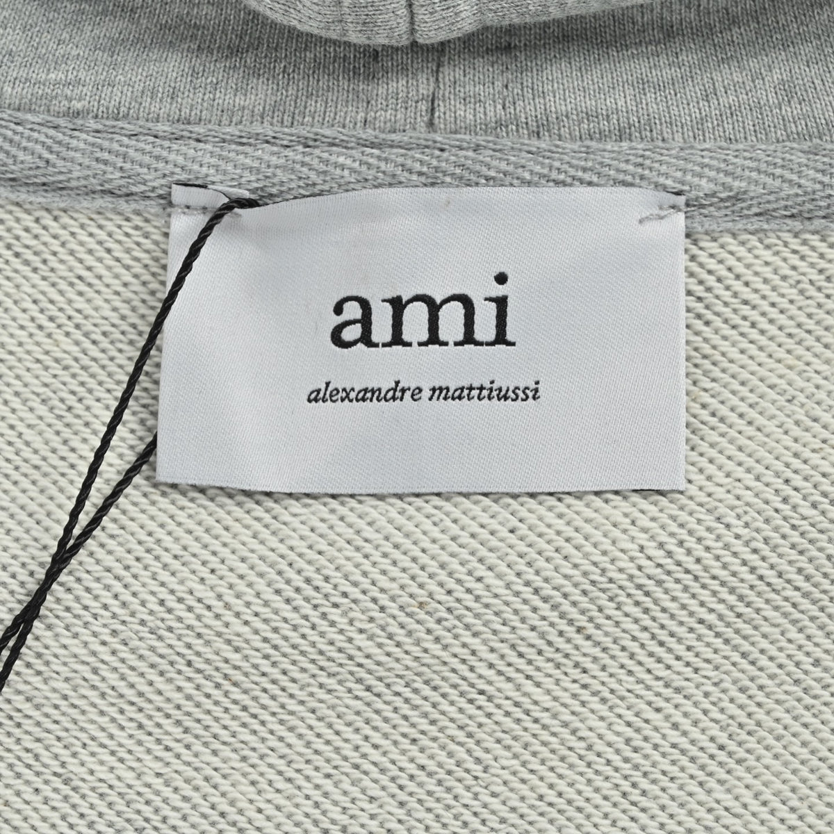 Ami de Coeur Zip-Up Hoodie Heather Ash Grey