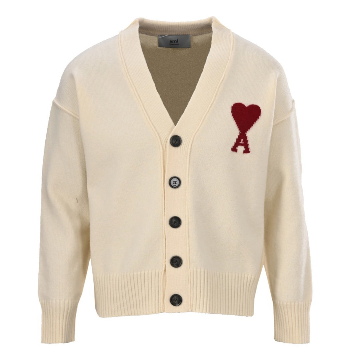 Ami de Coeur Red Heart Off-White