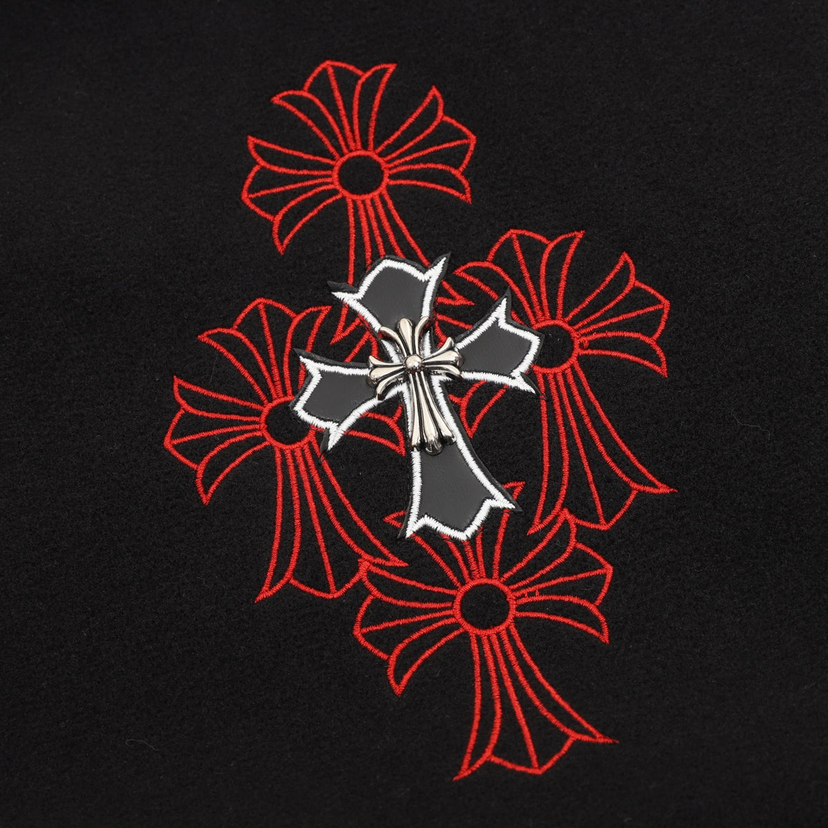 Cross Varsity Jacket Black