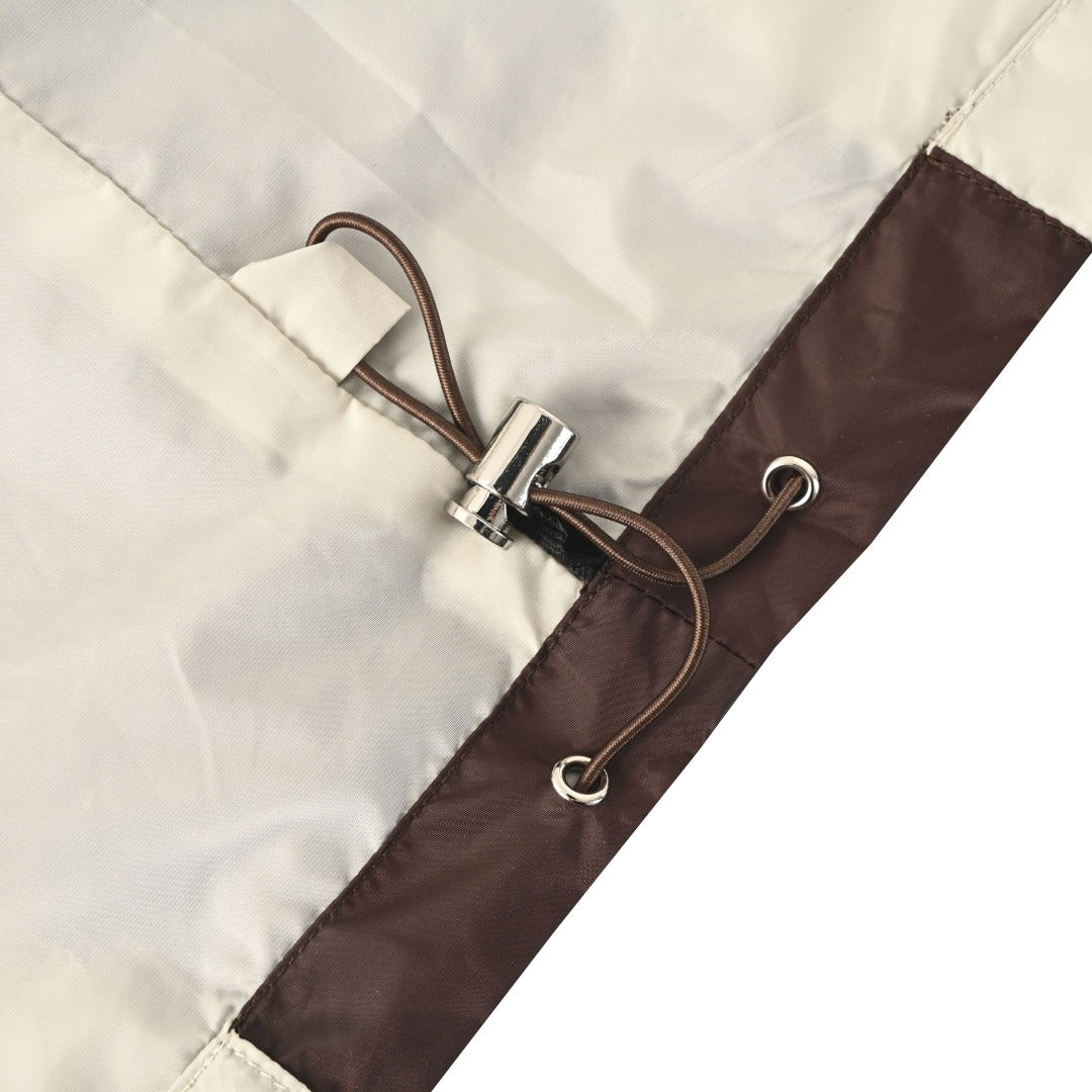Re-Nylon Colorblock Beige & Brown