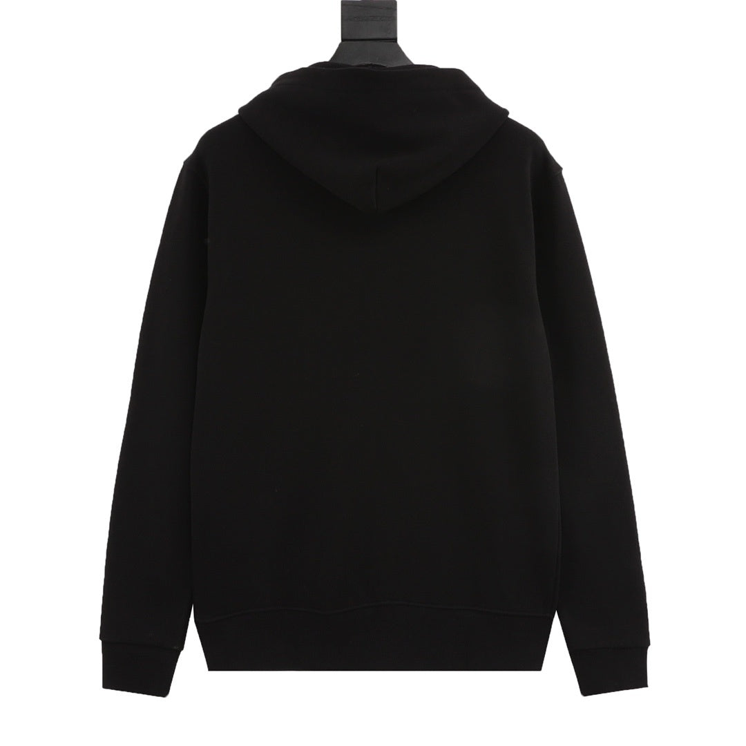 Ami de Coeur Red Heart Zip-Up Black