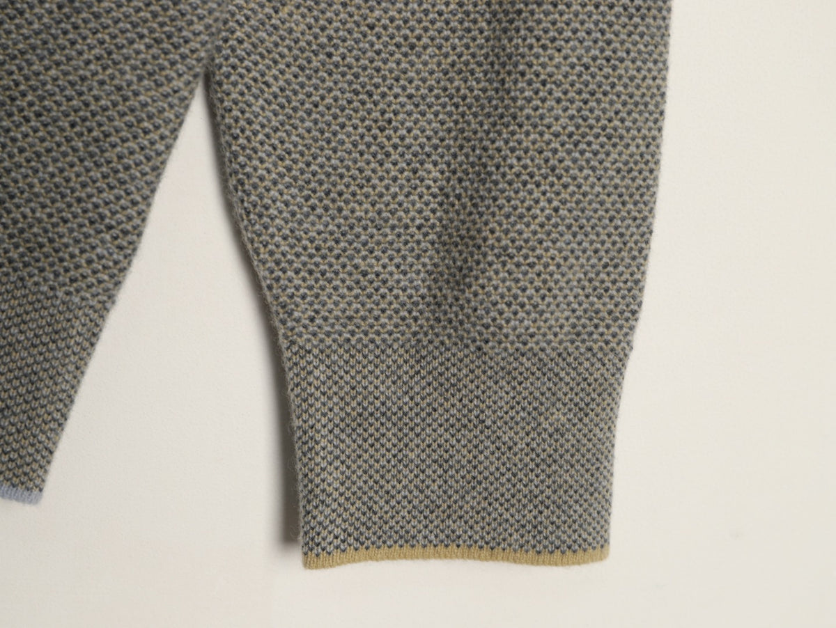 Varallo Full-Zip Hoodie Light Grey