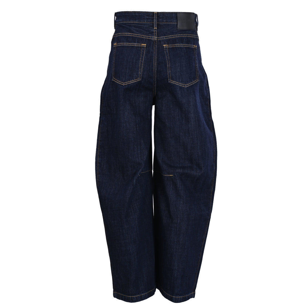 Barrel-Fit Dark Indigo