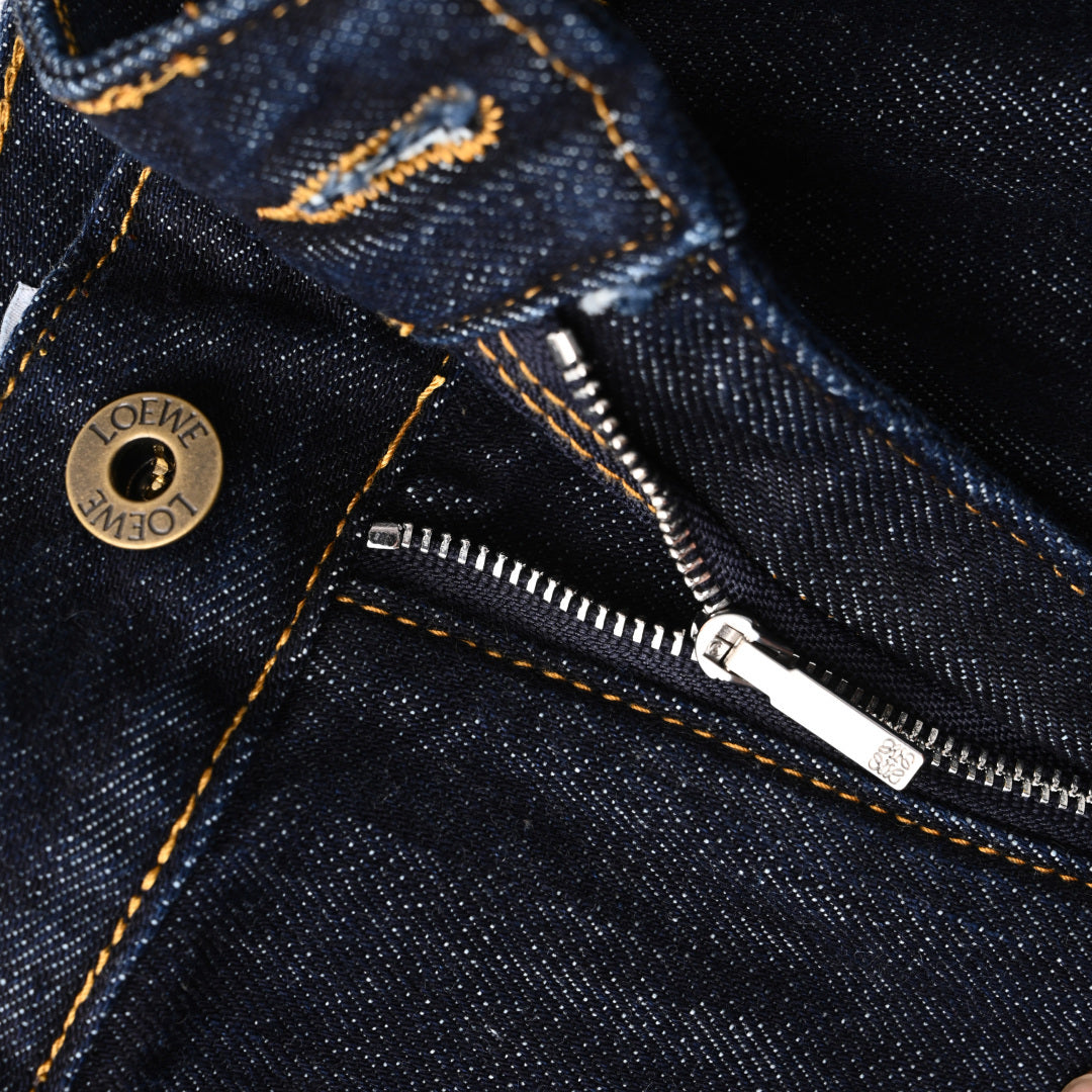 Barrel-Fit Dark Indigo