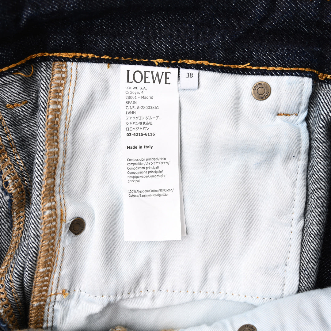 Barrel-Fit Dark Indigo