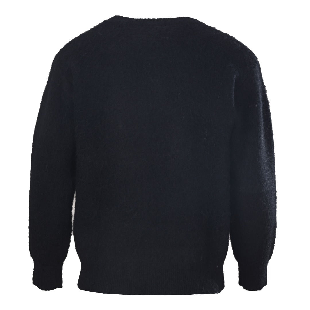 Sweat 90's Jacquard Noir & Natural