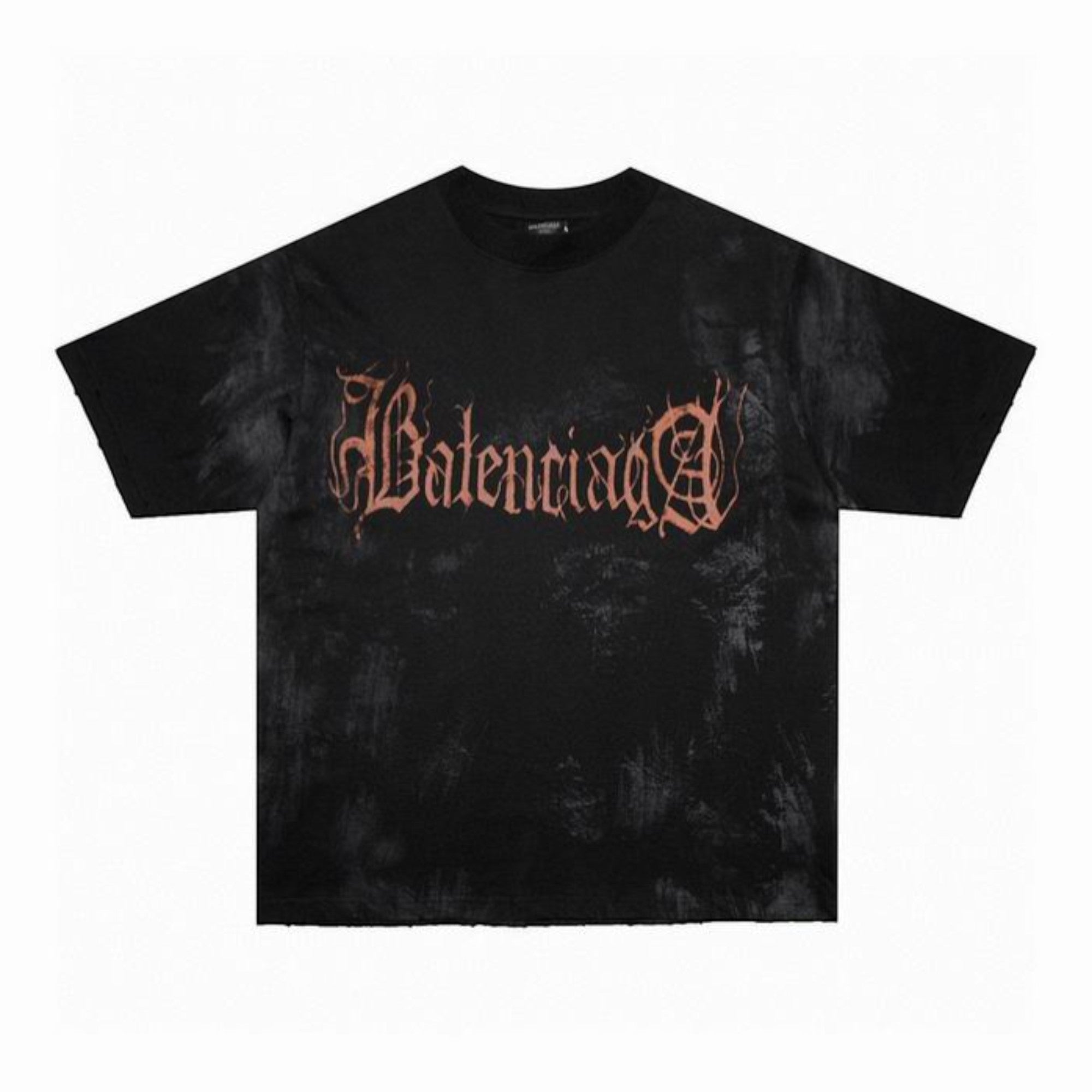 Heavy Metal T-Shirt Stained Black