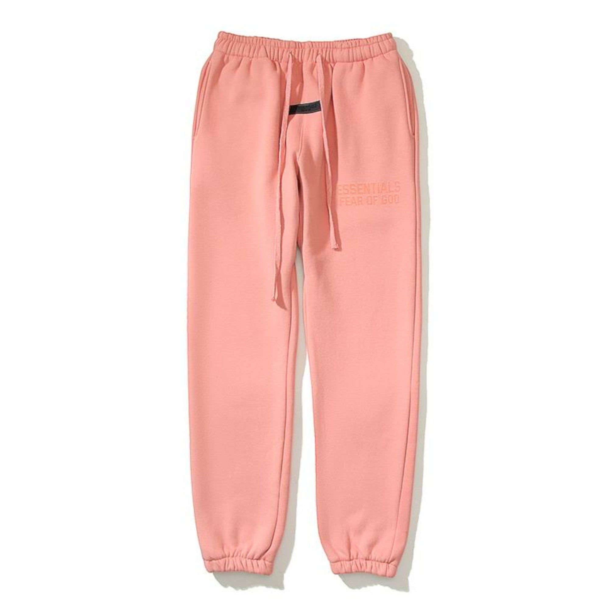Fleece Logo Drawstring Coral