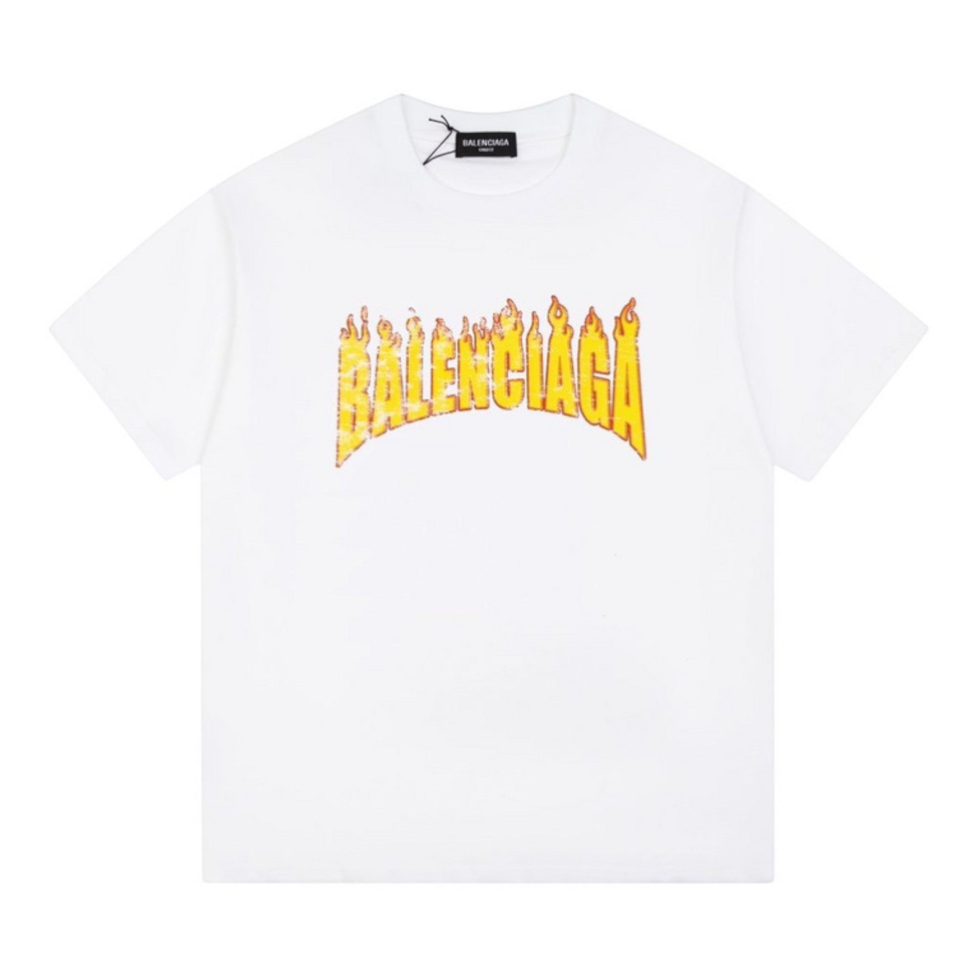 Metal Logo Oversized T-Shirt White