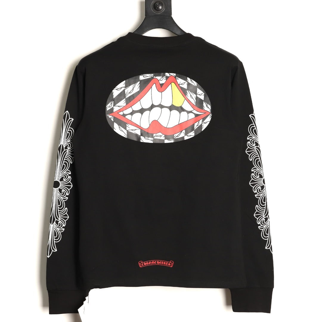x Matty Boy Chomper Long Sleeve T-Shirt Black