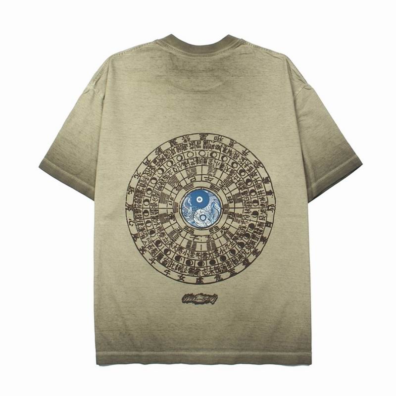 Melted Utopia Dream Zodiac Graphic T-Shirt Olive