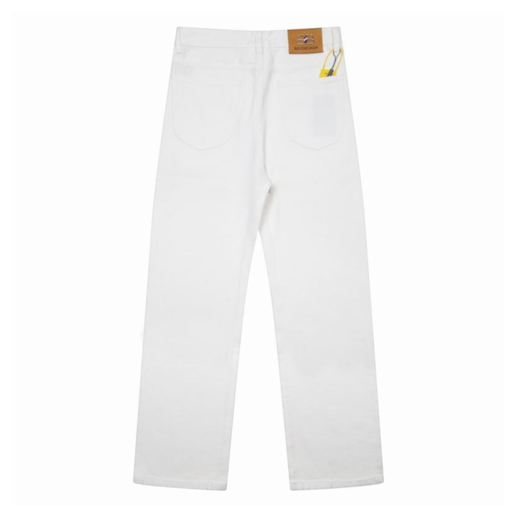 Political Campaign Logo Jeans White
