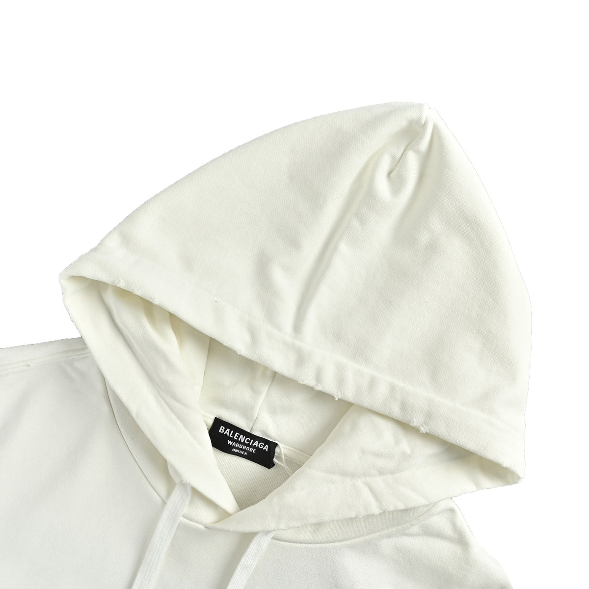 Political Campaign Medium Fit Hoodie White