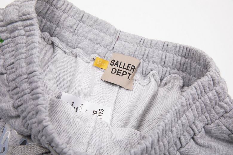 Graffiti Letter Print Shorts Grey