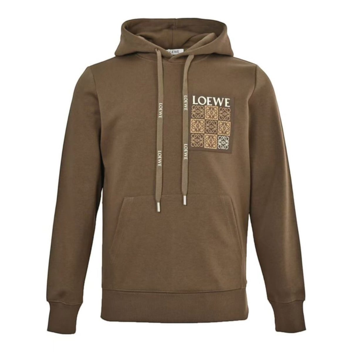 Anagram Leather-Patch Dark Olive