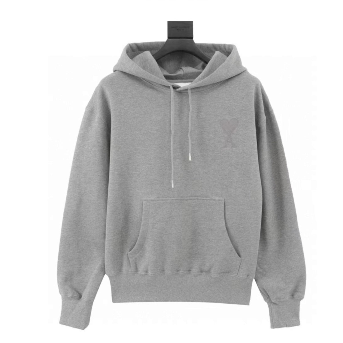 Ami de Coeur Embossed Heart Grey