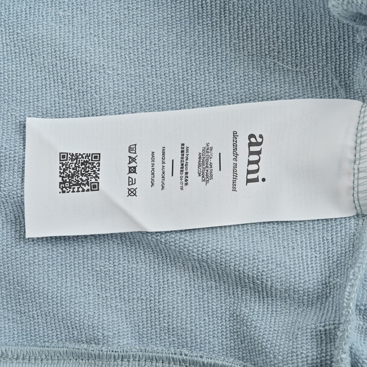 Ami de Coeur Zip-Up Light Blue