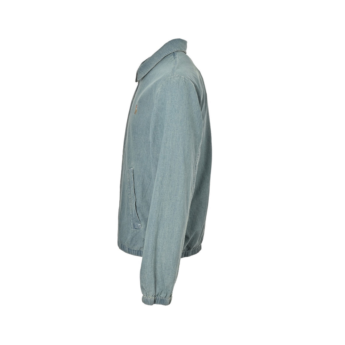 Bayport Chambray Jacket Light Blue