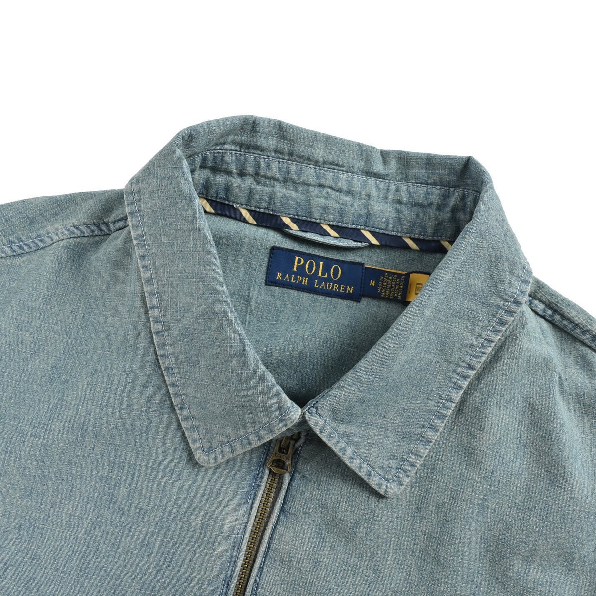 Bayport Chambray Jacket Light Blue