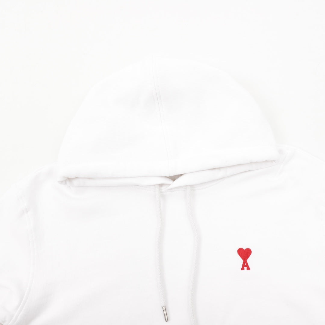 Ami de Coeur Red Heart Logo White