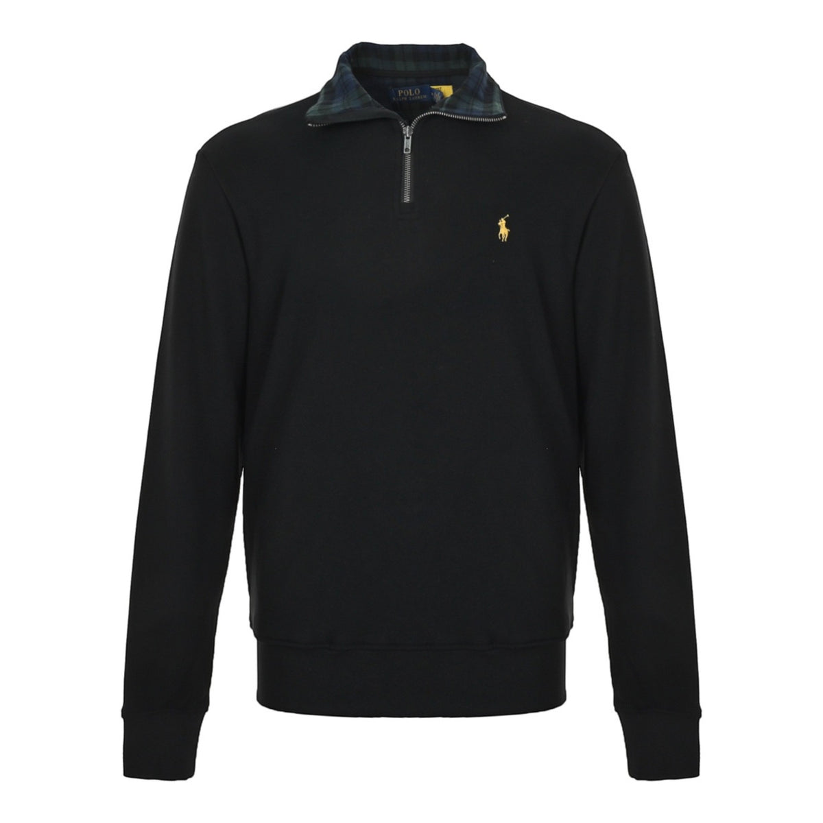 The RL Fleece Quarter-Zip Sweatshirt Black