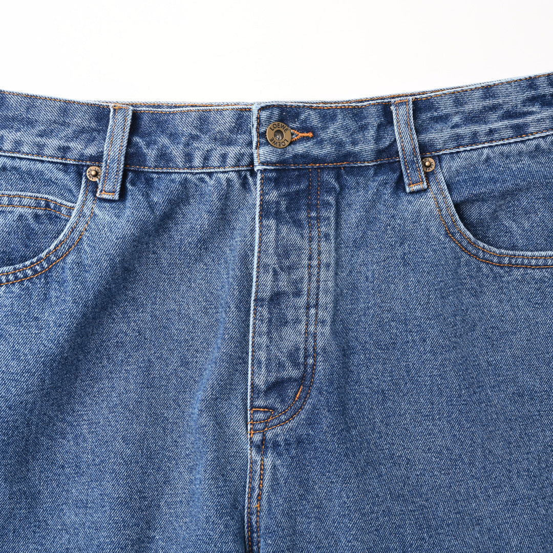 Anagram Baggy Mid-Blue Denim