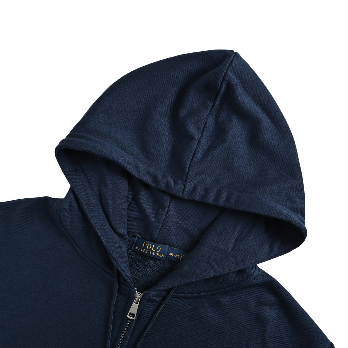 Double-Knit Full-Zip Hoodie Aviator Navy