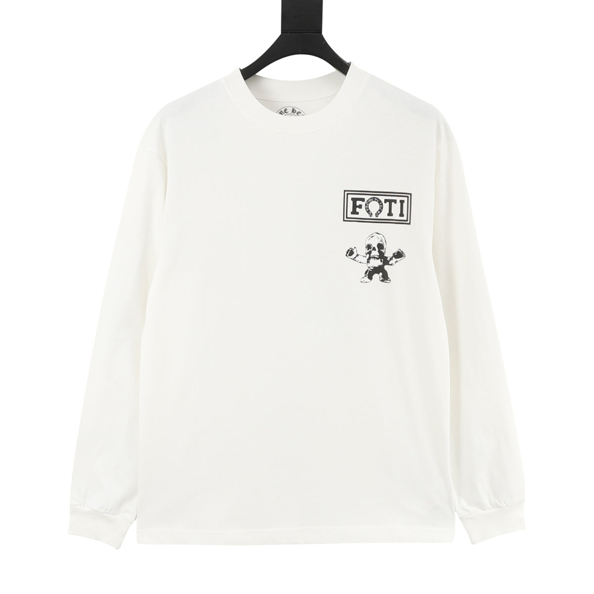 Foti Long Sleeve T-Shirt White