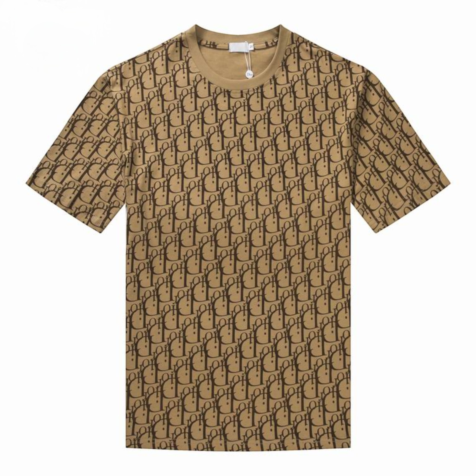 Oblique Monogram T-Shirt Beige