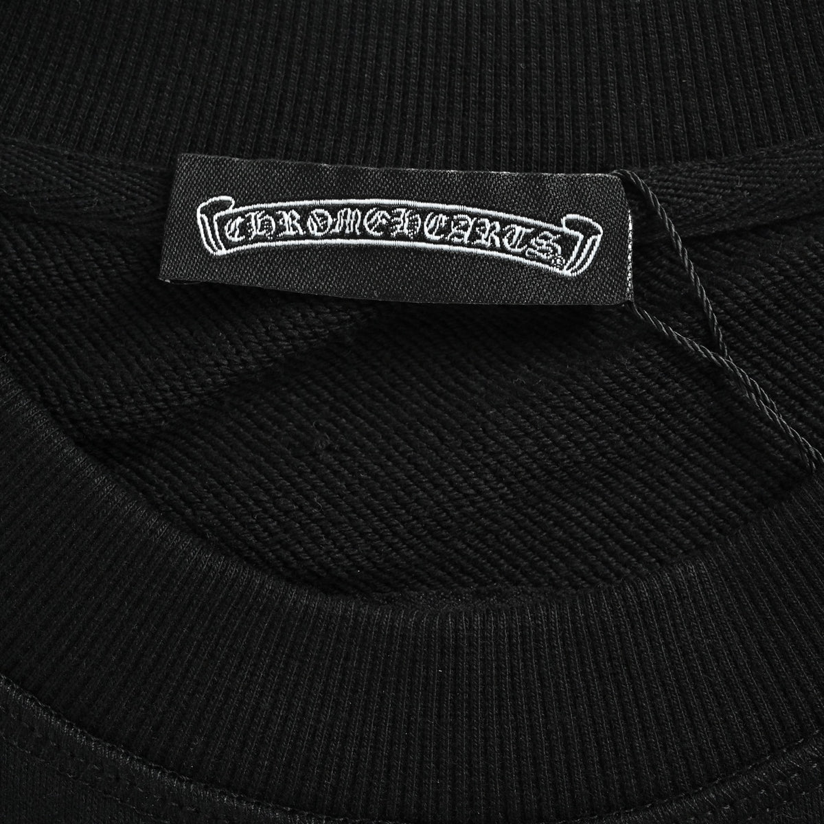 Cross Cemetery Crewneck Sweatshirt Black & Blue