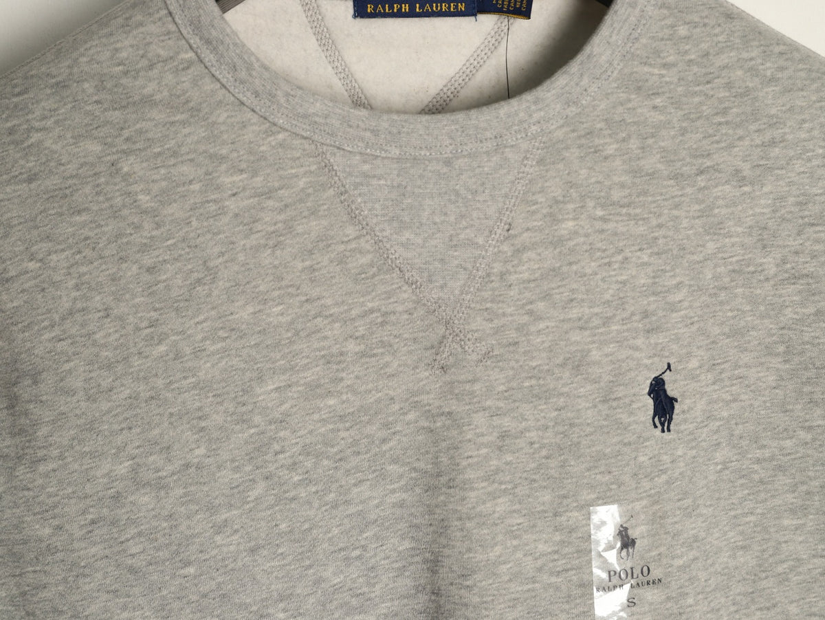 Fleece Crewneck Sweatshirt Grey Marl