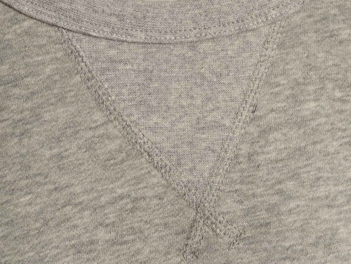 Fleece Crewneck Sweatshirt Grey Marl