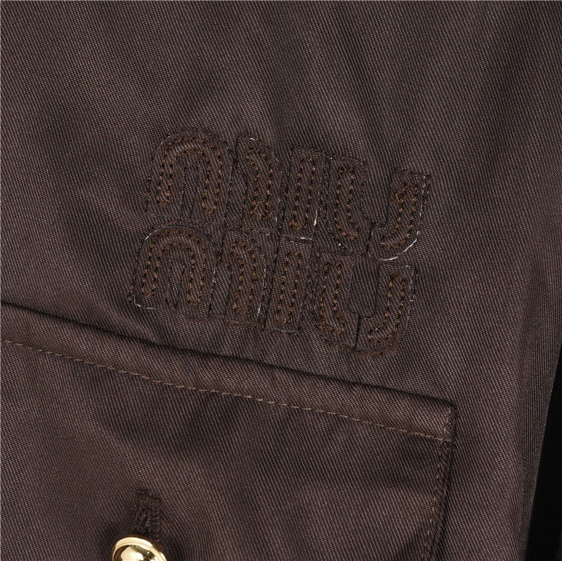 Washed Gabardine Ebony