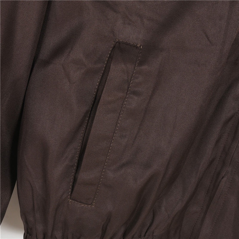Washed Gabardine Ebony