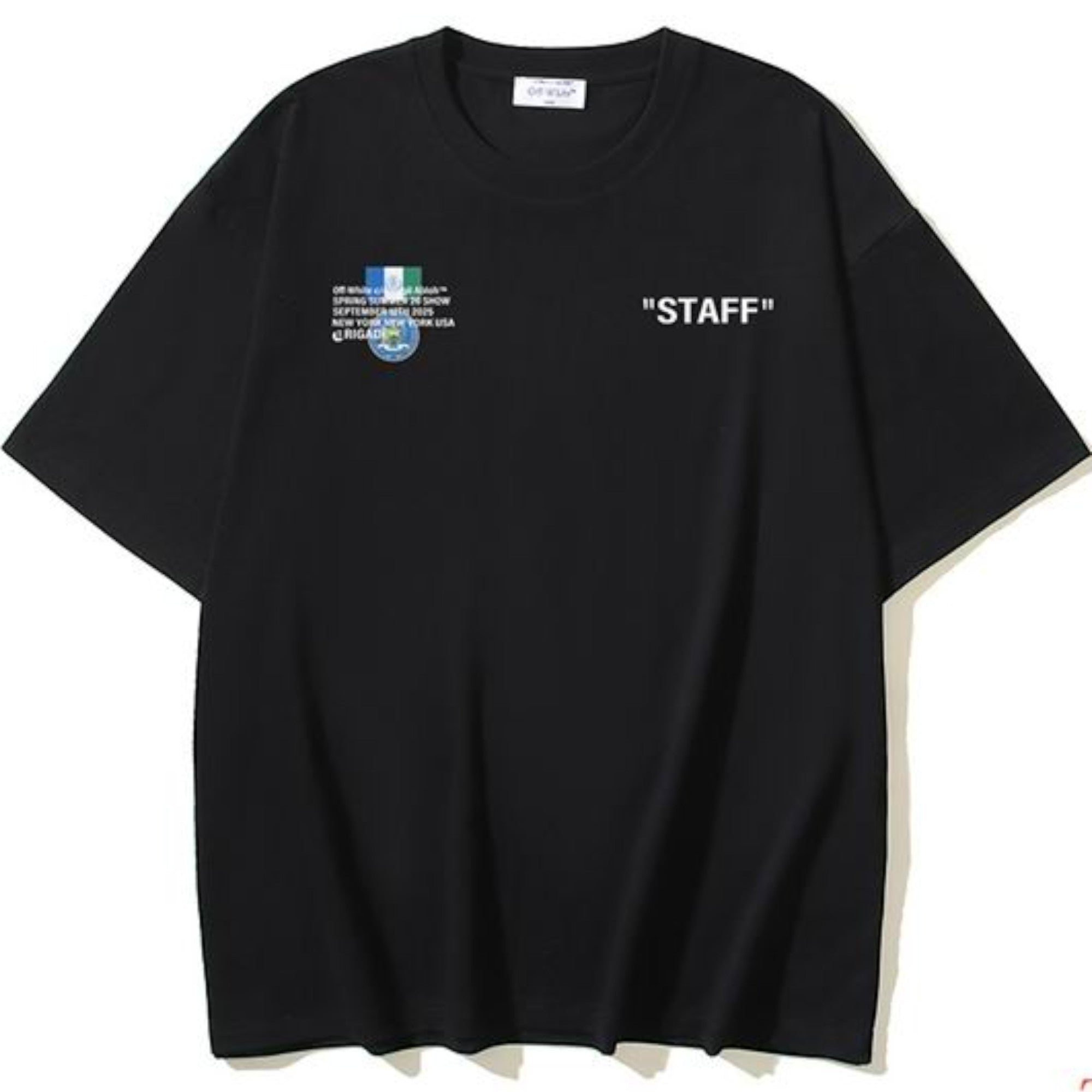 Off-White x Brigade Staff T-Shirt Black