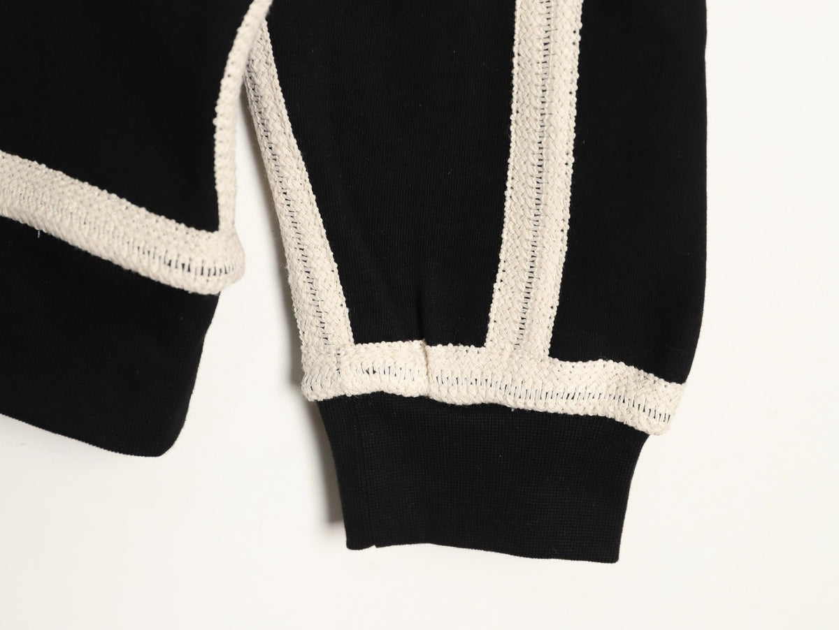 Anagram Contrast-Piping Black