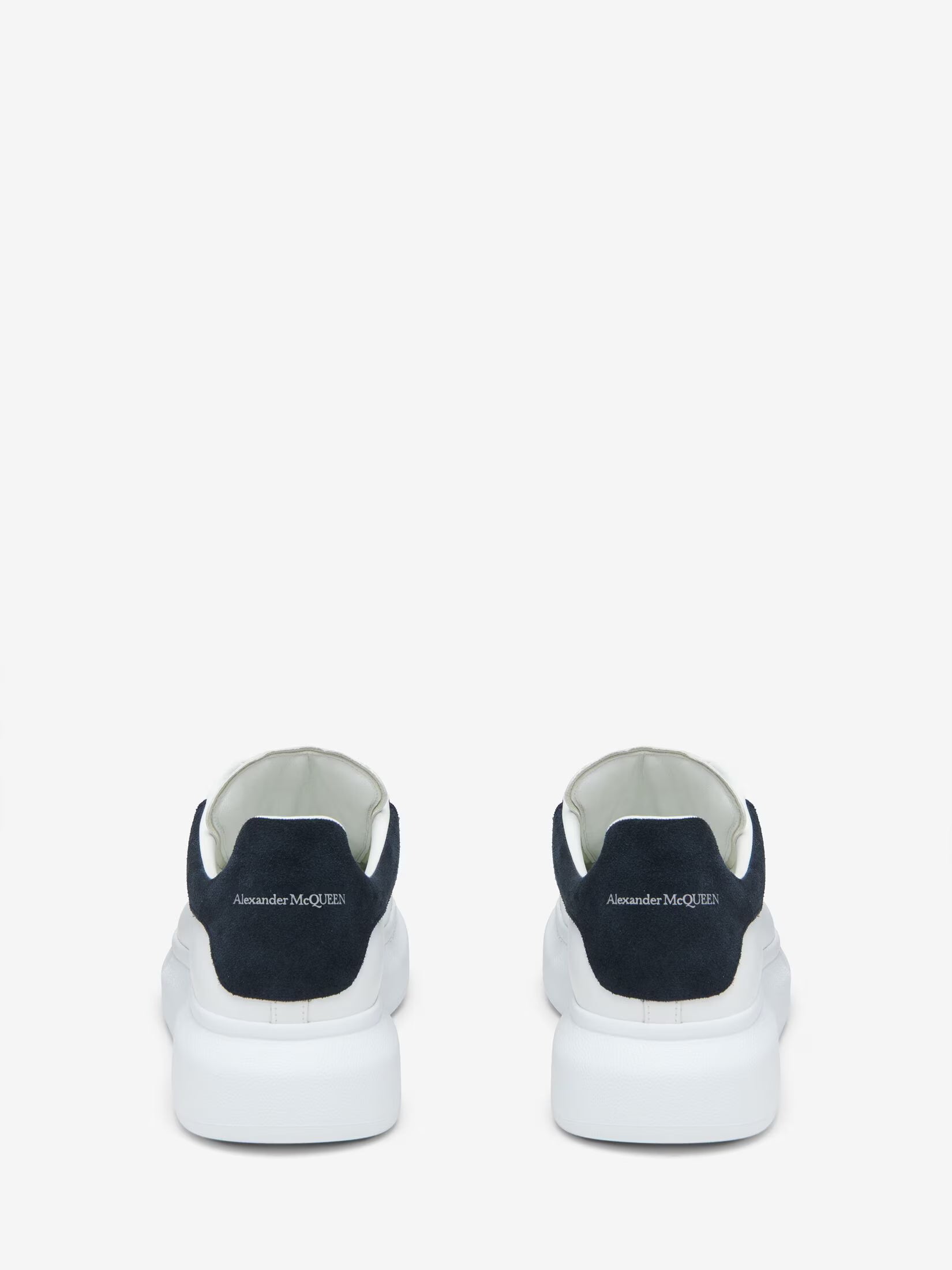 Alexander McQueen Oversized Sneaker in White Blue Grey