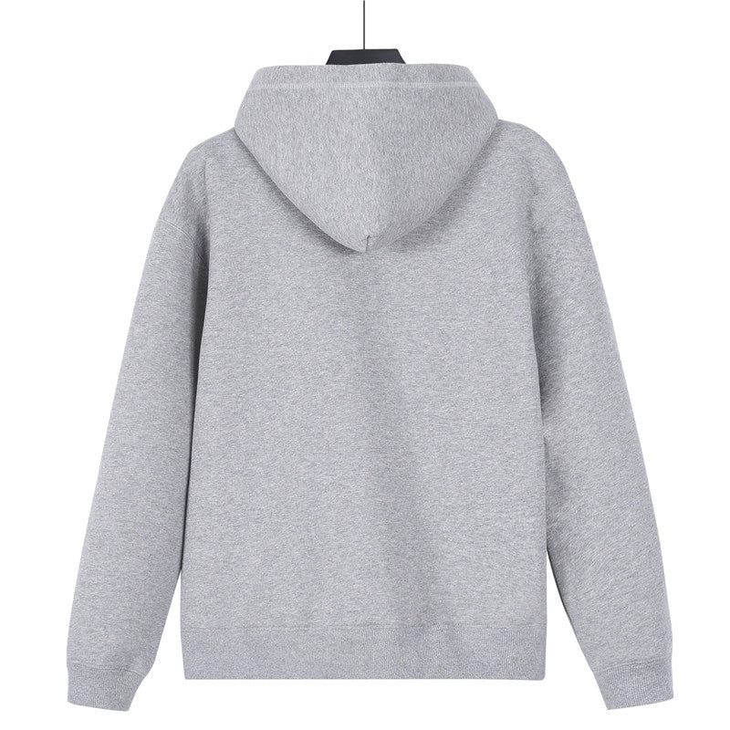Tonal Logo Zip-Up Grey