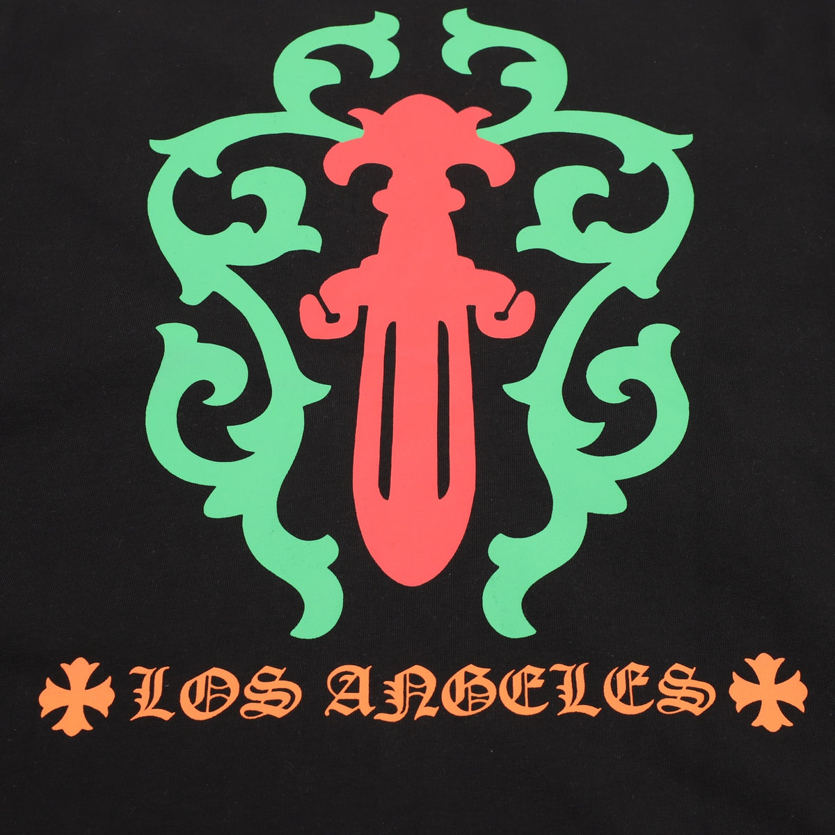 Los Angeles Dagger Long Sleeve Pocket T-Shirt Black