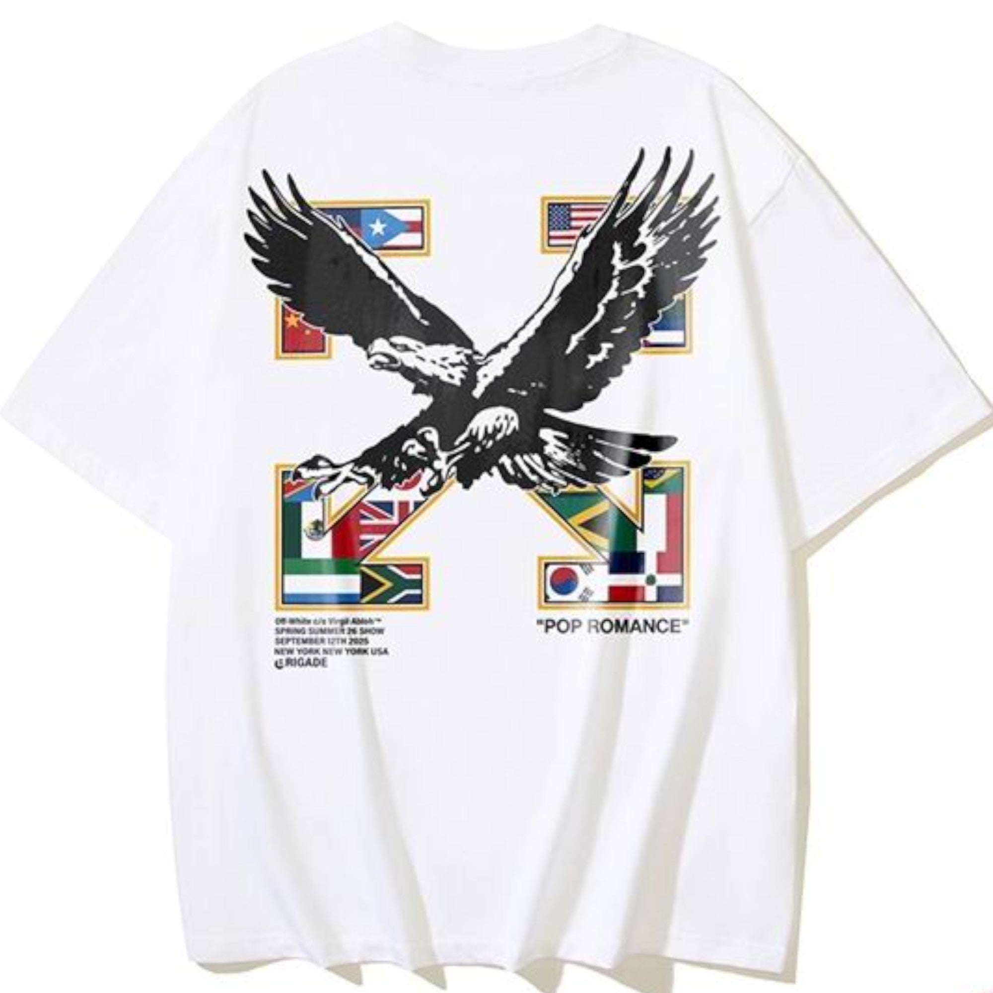 Off-White x Brigade Staff T-Shirt White