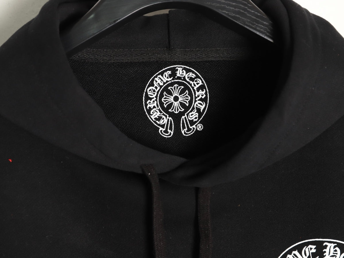 Horseshoe Logo Hoodie Black